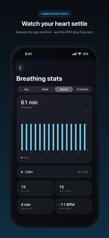 BreathMate Breathing Exercises Screenshot 5 of 9
