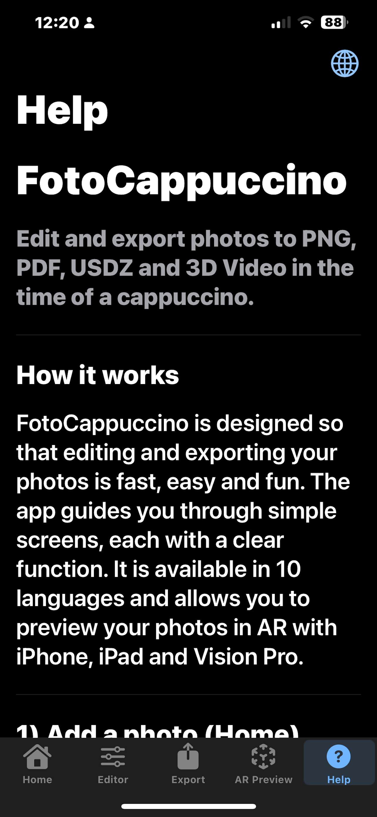 FotoCappuccino screenshot 10