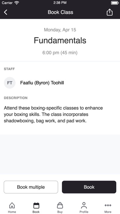 Byron Boxing Screenshot