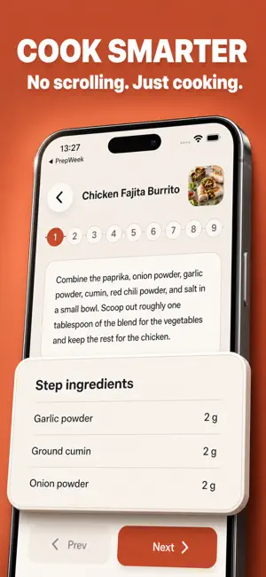 Batch Cooking Meal Planner screenshot 4