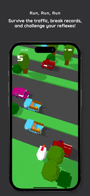 Road Rush: Endless Crossing screenshot 2