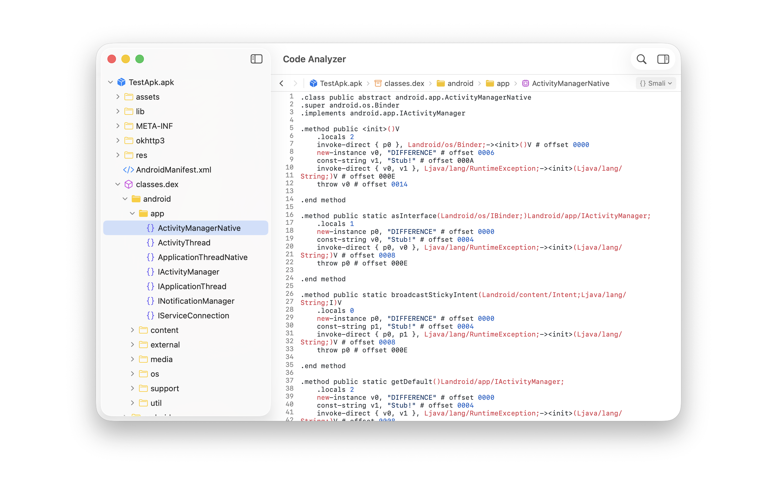 Code Analyzer