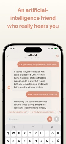 Alba - AI Relationship Advisor Screenshot 2 of 8