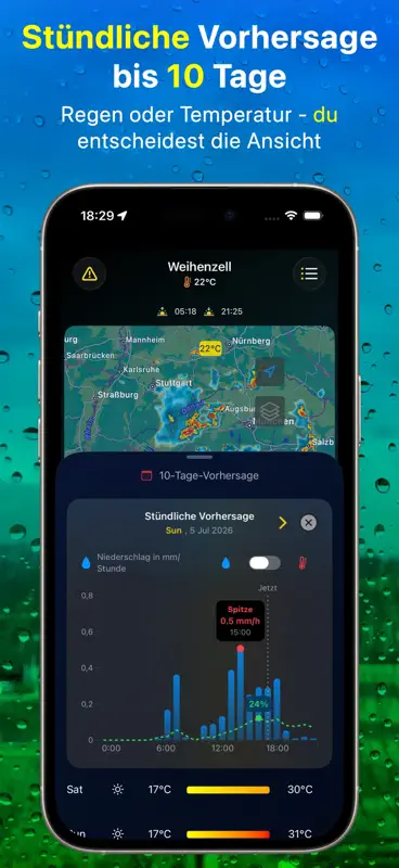 Rain Viewer - Regenradar screenshot 4 of 8