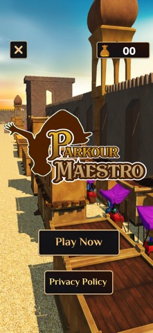 Parkour Run Game Ancient Cityのおすすめ画像2