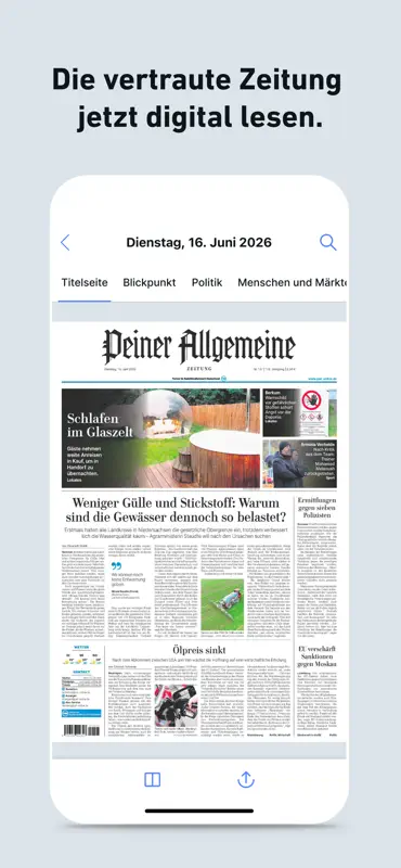 PAZ E-Paper: News aus Peine screenshot 3 of 5