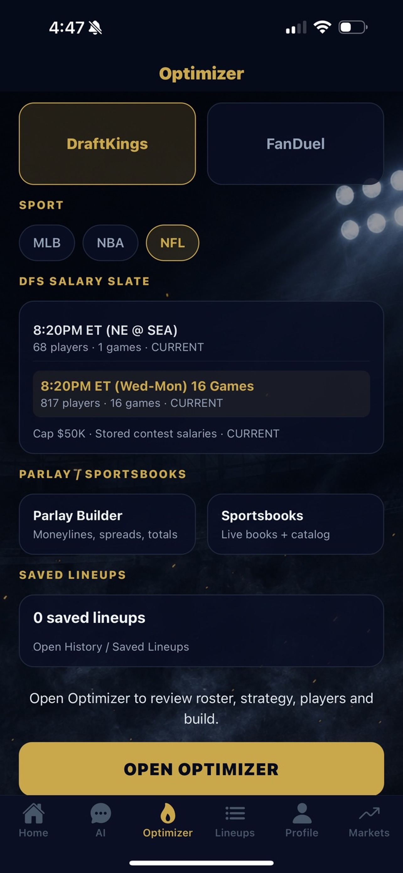 Screenshot 9 of Sportbook Me DFS AI