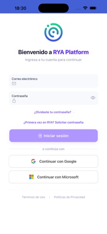 Rya Connect screenshot