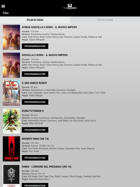 Screenshot #6 pour Webtic The Screen Cinemas