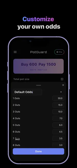 Poker Insurance Calculator screenshot 3