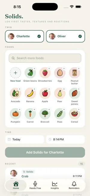DoubleLoving Twin Baby Tracker screenshot 3