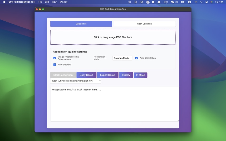 #1. OCR Text Recognition Tool (macOS) بواسطة: 仁超 张