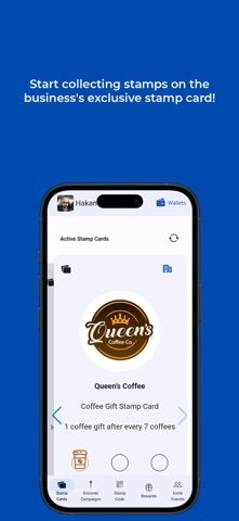 Letstamp, Customer Loyalty App screenshot