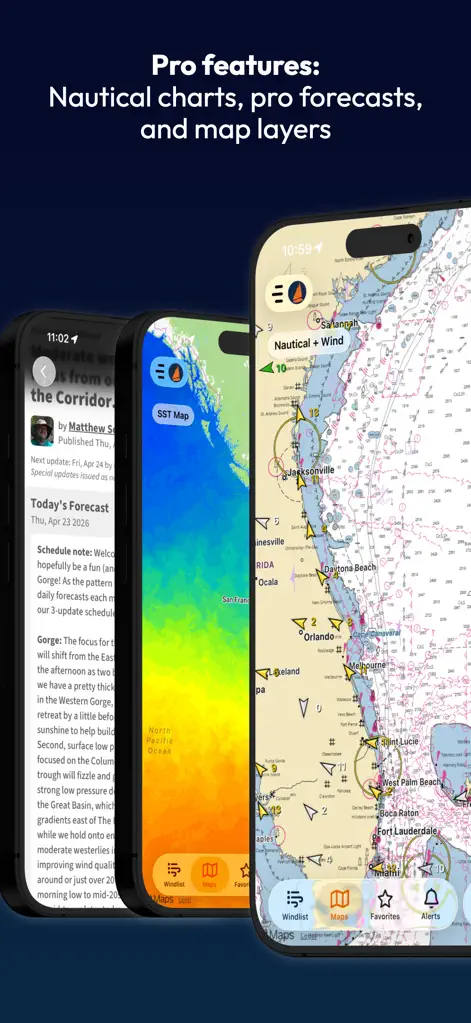 SailFlow: Sailing Forecasts - Weather App | MWM