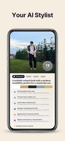 DressCode: AI Outfit Stylist iPhone screenshot