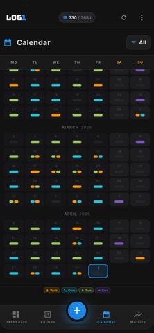 LOG1 – Track Anything Screenshot 3 of 4
