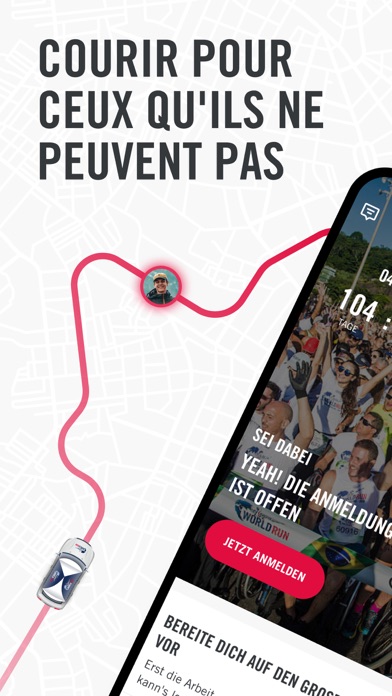 Screenshot #1 pour Wings for Life World Run