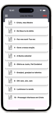 App screenshot