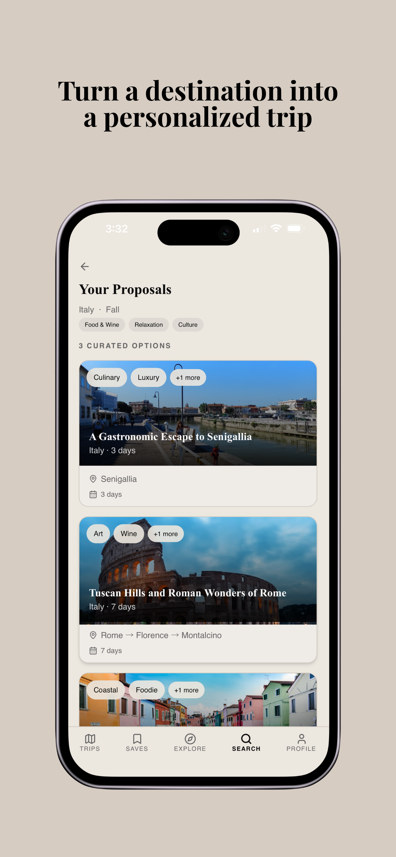 Reis - Travel, Curated screenshot 4