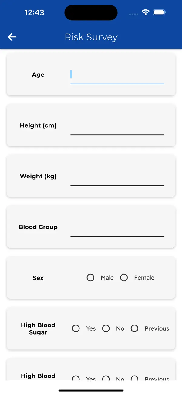 Screenshot #3 pour Cardiac-Risk-Index-Calculator