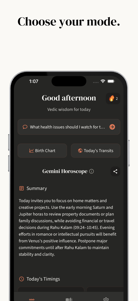 Om.AI – AI Astrology & Kundli screenshot 2