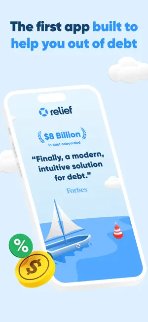 Relief: Get out of debt screenshot 1