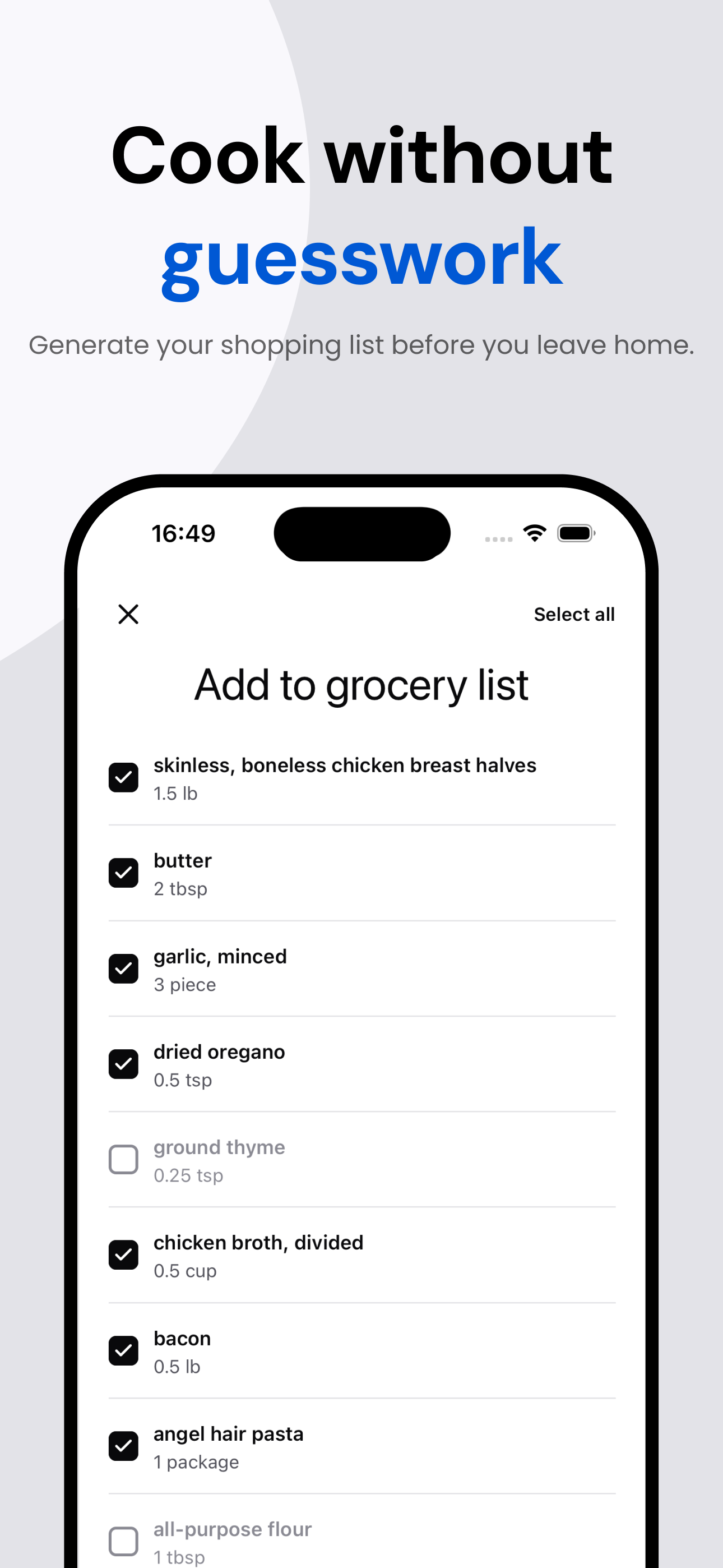 Stowfy: Recipe Organizer screenshot 4