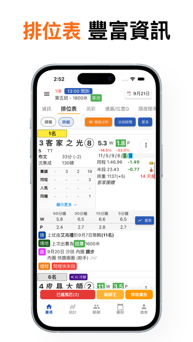香港賽馬 賽果通知 iPhone screenshot 4 - Sports app