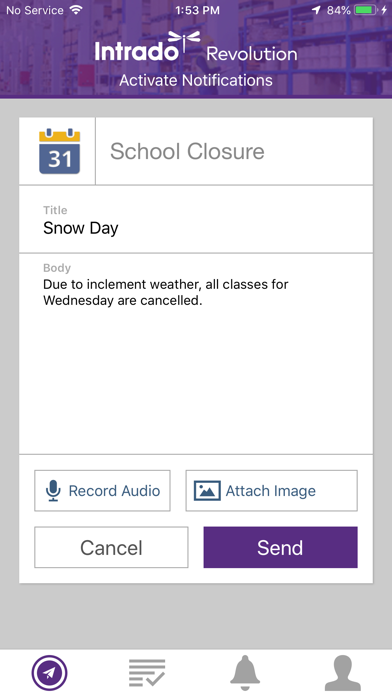 Screenshot #1 pour Intrado OneAlert