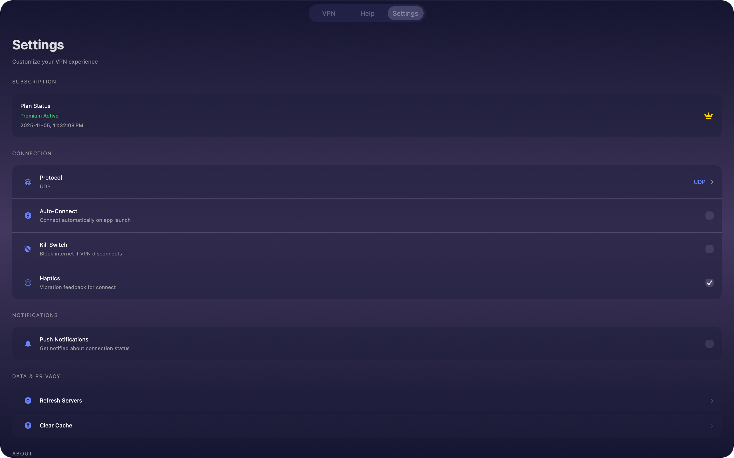 BarjVPN - Fast and Private VPN screenshot 8