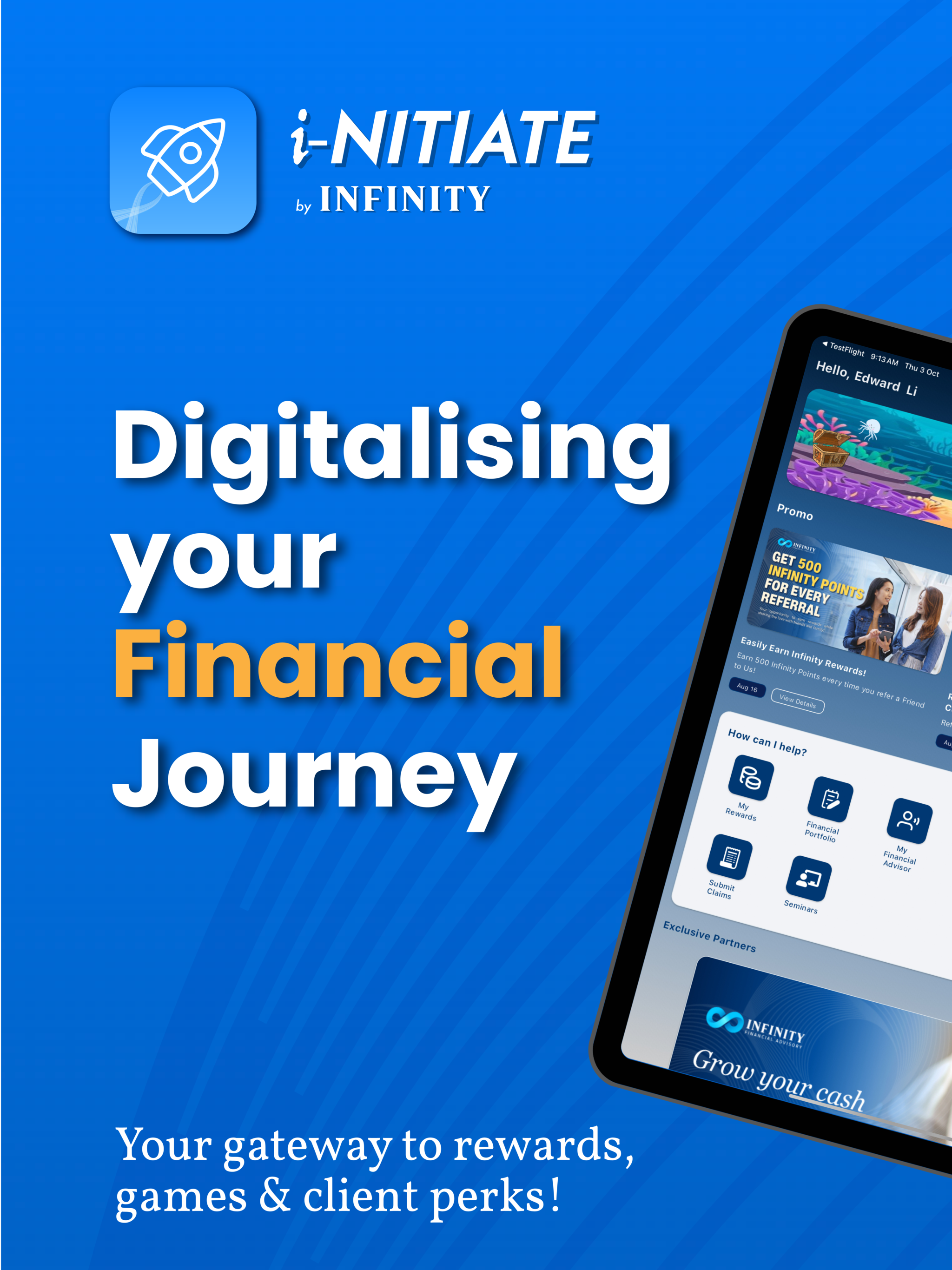 Infinity i-NITIATE®-Client App