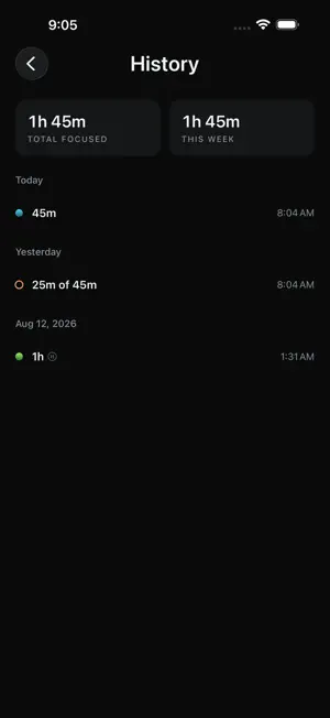 DRIFT: Tide Focus Timer screenshot 4