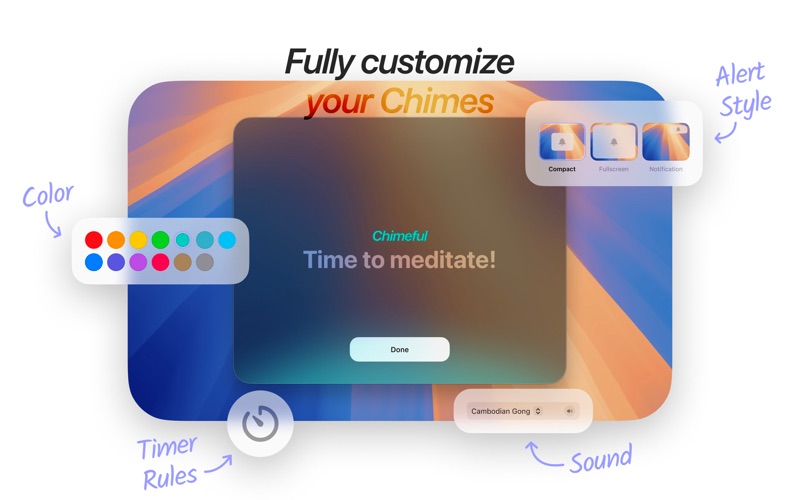 Focus Chimes: Chimeful Screenshot 3 of 4