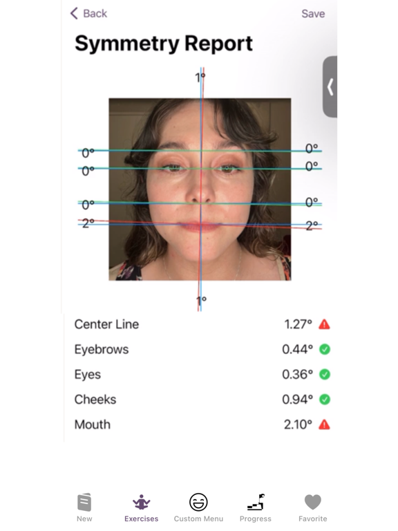Koko Face Yoga iPad screenshot 4 - Health & Fitness app