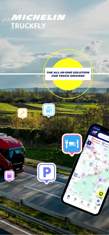 MICHELIN Truckfly - GPS screenshot 1 of 10
