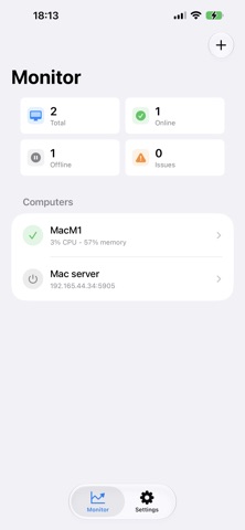 RemoteLook Mobile iPhone screenshot