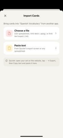Flashy — Simple flashcards Screenshot 6 of 7