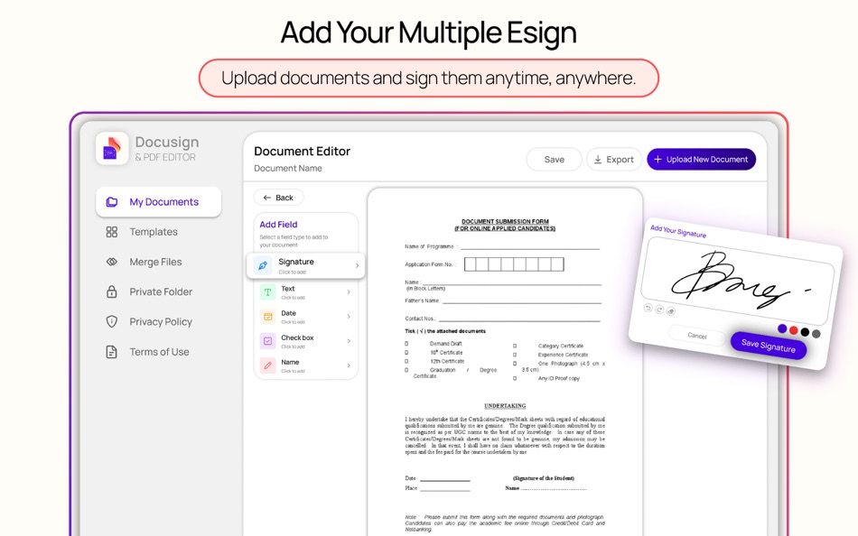 #2. Docusign & esign Documents (macOS) di: Muhammad Muaz