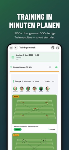 easy2coach - Team Manager iPhone screenshot 3