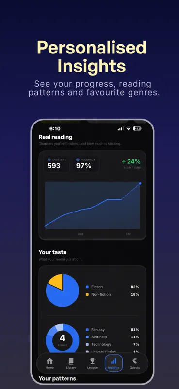 Bookmarkk - Reading Tracker screenshot 6 of 8