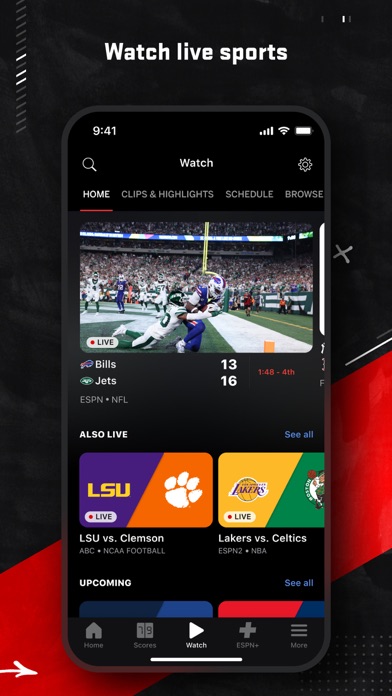 Screenshot #2 pour ESPN: Live Sports & Scores