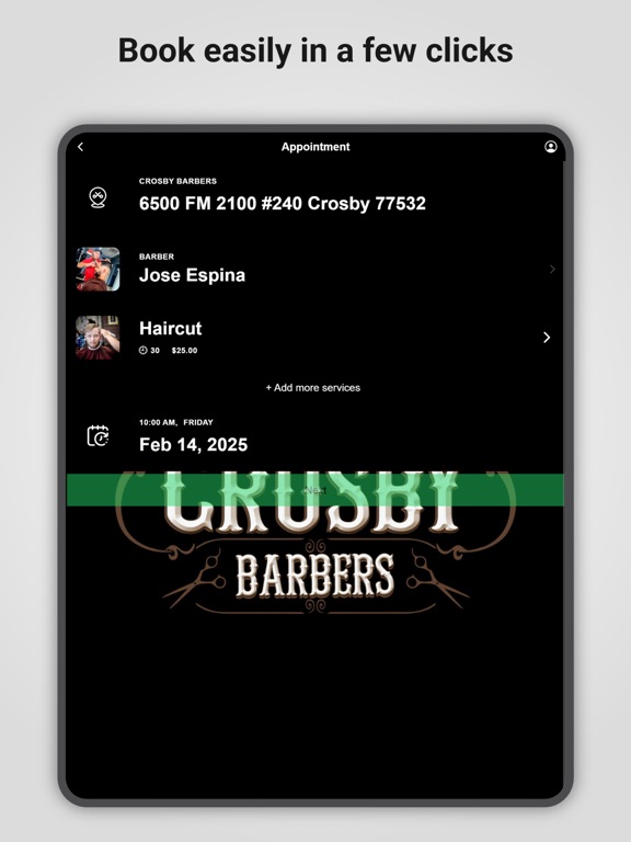 Screenshot #6 pour Crosby Barbers