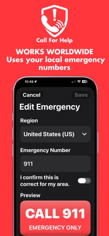 Call for Help - Big Buttons Screenshot 3 of 5