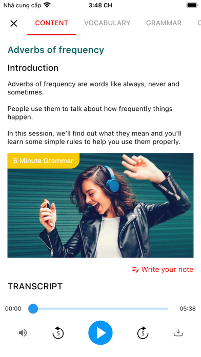 English Speaking: SpeakFluent Screenshot