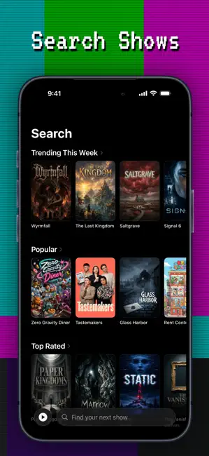 Up Next - Guia de Séries de TV iPhone screenshot 5