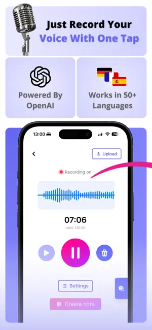 Talknotes - AI Voice Notes screenshot 2