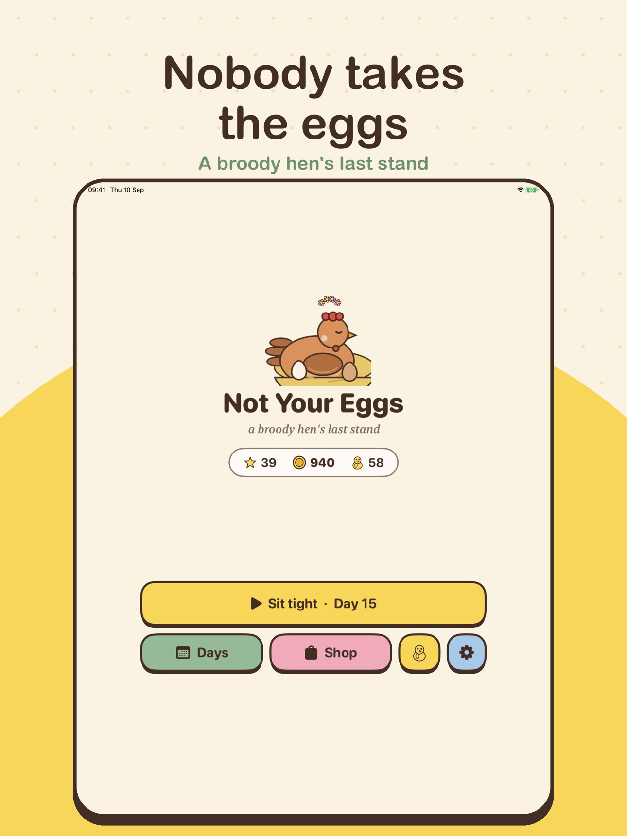 Screenshot 7 of Not Your Eggs: Broody Hen