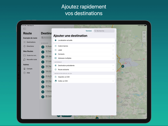 Screenshot #5 pour Route Planner · Droppath