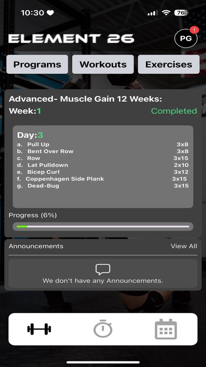 Element 26 Workout App screenshot-5