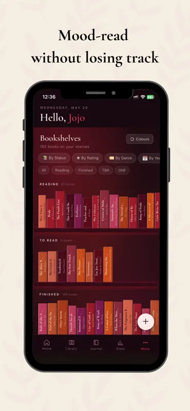 CozyShelf: Book Tracker screenshot 7 of 10